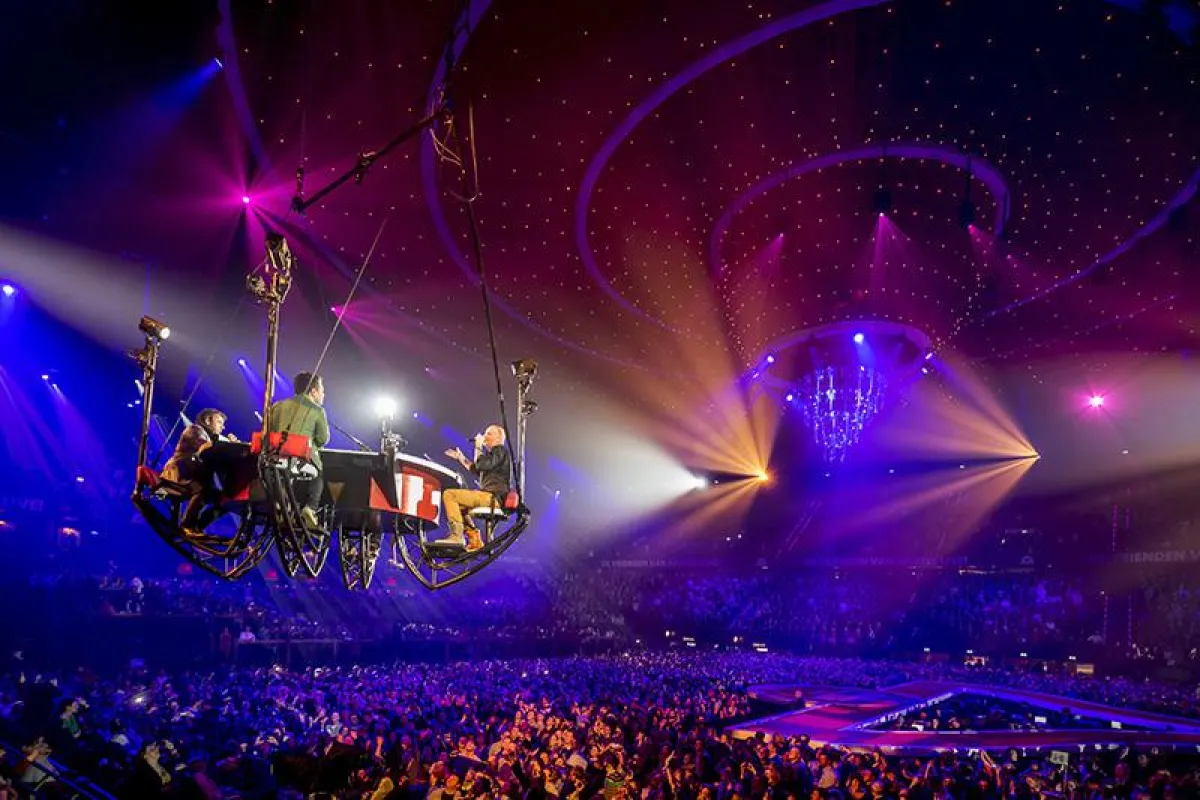 Event „Vrienden van Amstel“ mit Movecat Equipment (Foto: Frontline Rigging and Motion/Jorrit Lousber