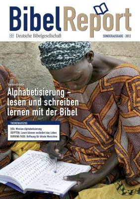 Bild: Lesen und schreiben lernen mit der Bibel