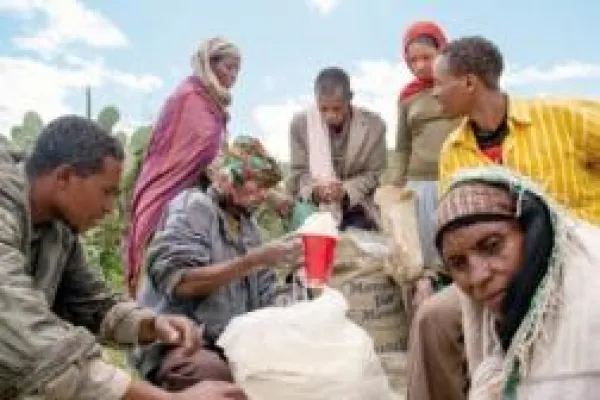 Bild: Dürre in Äthiopien: Spendenaufruf per Video/Peter Renner von Menschen für Menschen berichtet aus Addis Abeba