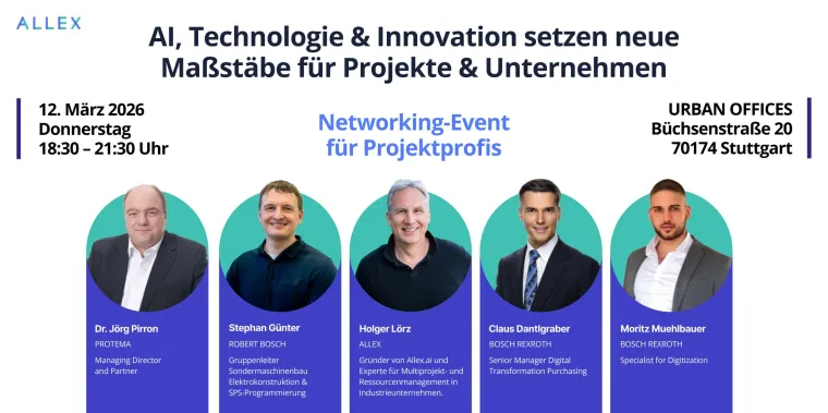 Bild: Baden-Württembergisches Startup Allex.ai  bringt KI- & Industrie-Netzwerk-Event nach Stuttgart