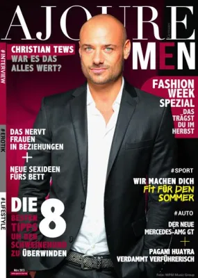 Jetzt das neue AJOURE´ Men eMag März 2015 kostenlos online lesen Bild: Jetzt das neue AJOURE´ Men eMag März 2015 kostenlos online lesen