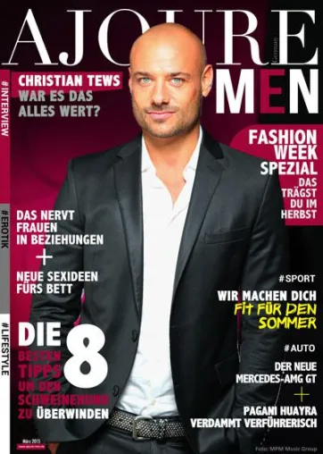 Bild: Jetzt das neue AJOURE´ Men eMag März 2015 kostenlos online lesen
