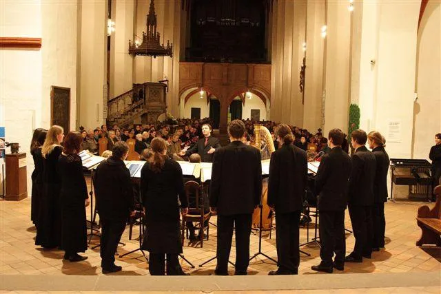 Bild: Marienvesper am 28.11.09 in der Thomaskirche Leipzig - Marias haben freien Eintritt