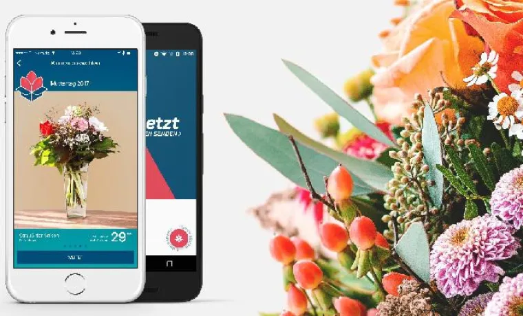 Dank blumendo App können Millionen Männer den Blumenkauf ab sofort nicht mehr vergessen Bild: Dank blumendo App können Millionen Männer den Blumenkauf ab sofort nicht mehr vergessen