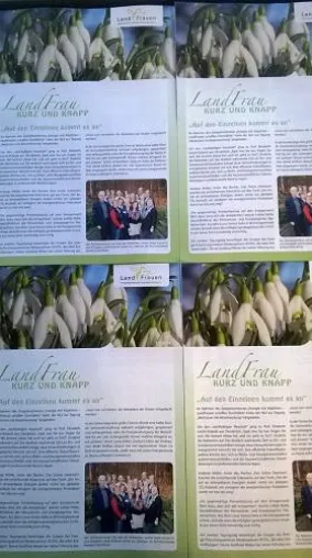 Niedersachsens Landfrauenzeitschrift erschienen Bild: Niedersachsens Landfrauenzeitschrift erschienen