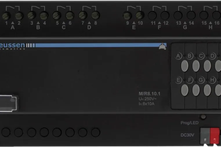 Bild: preussen automation mit neuen SwitchME 10A-Schaltaktoren für KNX
