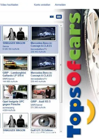 Bild: "Tops of Cars"