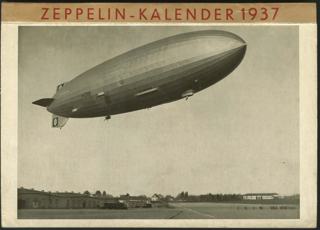 Luftschiff LZ 129 Hindenburg, Fotokalender von 1937