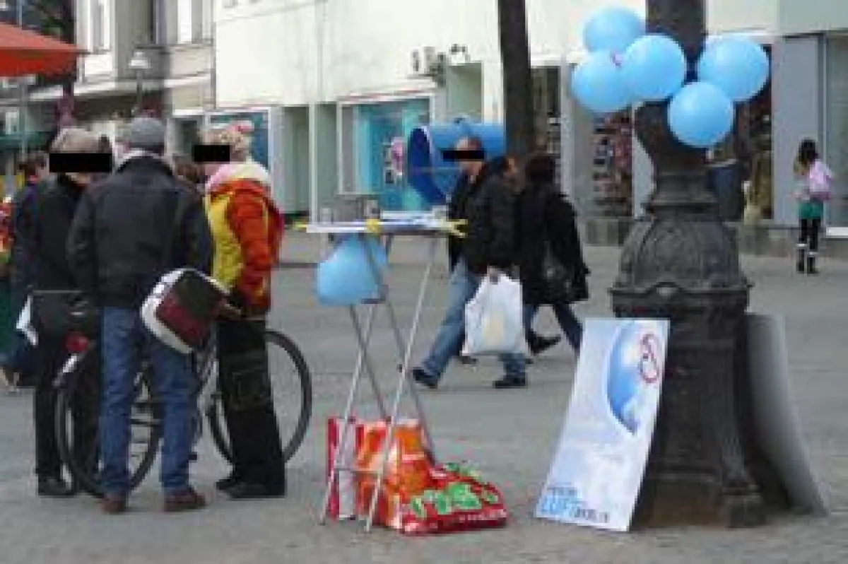Eine Initiative sammelt Unterschriften - manchmal...