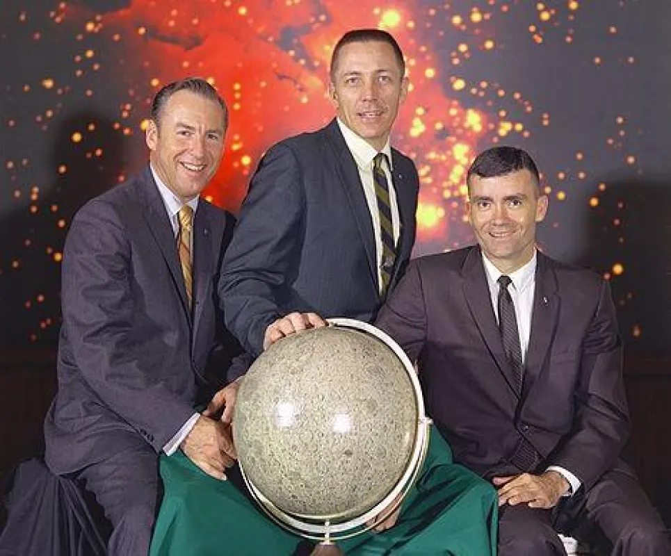 Die Besatzung der Apollo 13 Mission (Foto: NASA-Archiv)