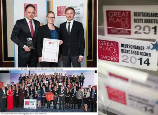 Bild: Neumüller Ingenieurbüro GmbH zählt auch 2014 zu Deutschlands besten Arbeitgebern