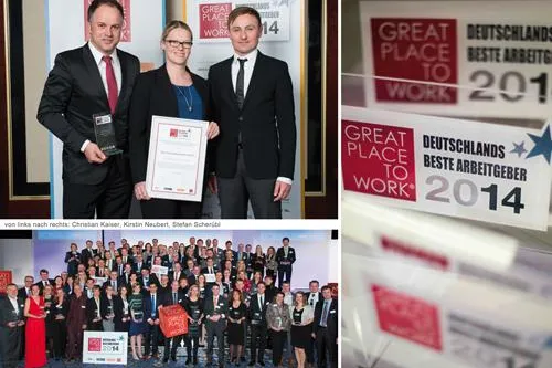Bild: Neumüller Ingenieurbüro GmbH zählt auch 2014 zu Deutschlands besten Arbeitgebern