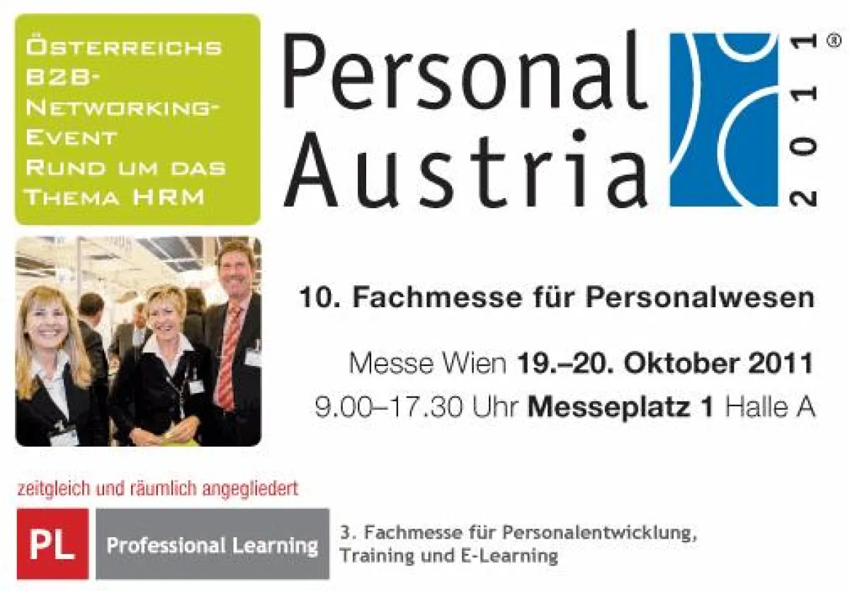 Personal Austria 2011 - Die Fachmesse für Personalwesen in Österreich