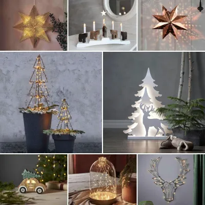 Bild: Leuchtend weihnachtliche Must-haves – Lampenwelt.de stellt Xmas-Trends für 2020 vor