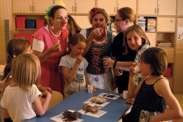 Bild: Kräuter Mix sorgt für Teezauber in der Kinderklinik