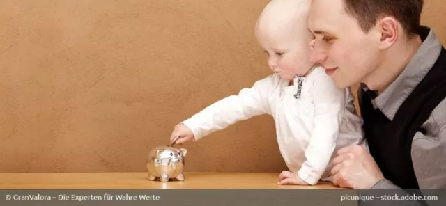 Bild: Goldsparplan für Kinder? Darauf sollten Sie achten