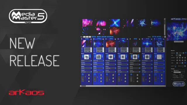 Bild: ArKaos veröffentlicht MediaMaster Pro 5.5