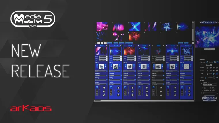 Bild: ArKaos veröffentlicht MediaMaster Pro 5.5