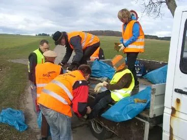 Bild: ödp in Gerstetten beteiligte sich aktiv an Kreisputzete