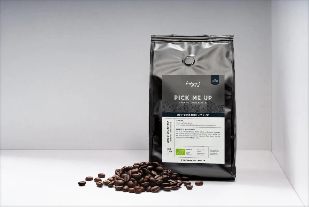 Pick me up - Nur eine von vier köstlichen Kaffeesorten