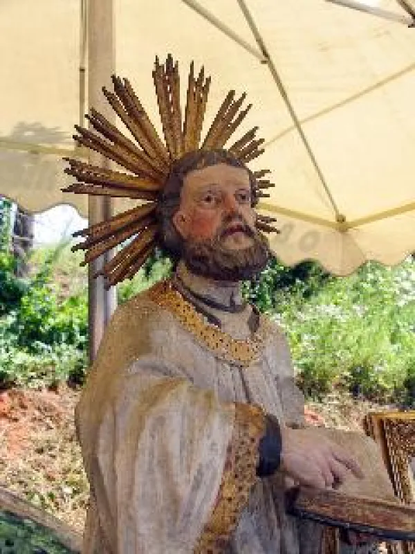 Viele religiöse Objekte in Keferloh