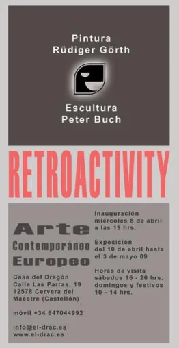 Bild: RETROACTIVITY – EL-DRAC zeigt Peter Buch und Rüdiger Görth in der Casa del Dragón