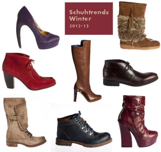 Bild: Schuhtrends Herbst/ Winter 2012-13