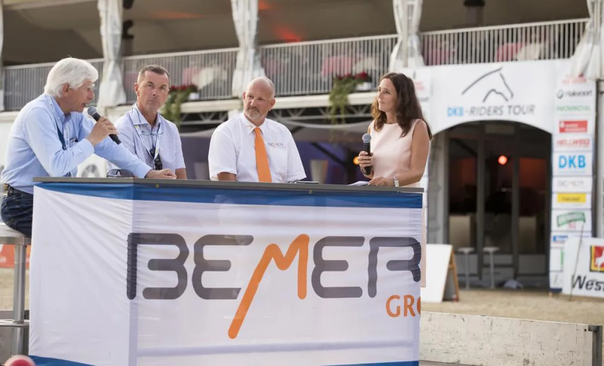 Der BEMER Vet Produktlaunch im vergangenen Jahr in Münster