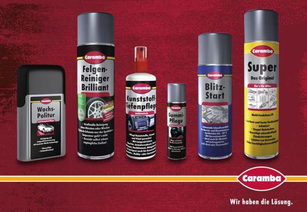 Mit Produkten von Caramba kommen Autofahrer und Werkstatt gut über den Winter.