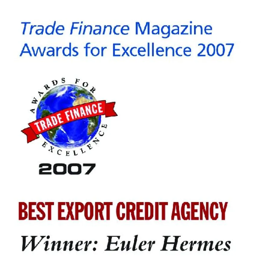 Euler Hermes gewinnt den Preis als beste Exportkreditagentur