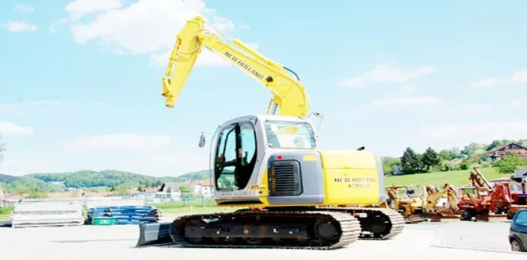 Bild: Baumaschinen, Bagger Informationsportal