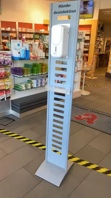 Bild: LOCO Veranstaltungsservice GmbH - Schutz-/Hygienemaßnahmen für Kunden und Mitarbeiter