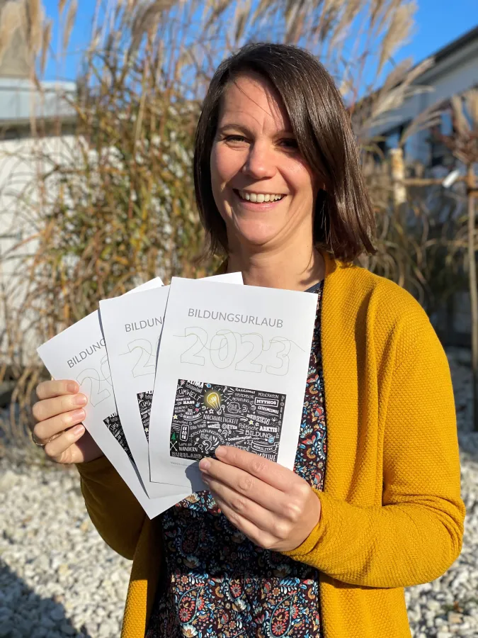 Nadja Bilstein leitet den Fachbereich Politische Akademie im Haus Neuland.  (© Lars Wellhöner/Haus Neuland)