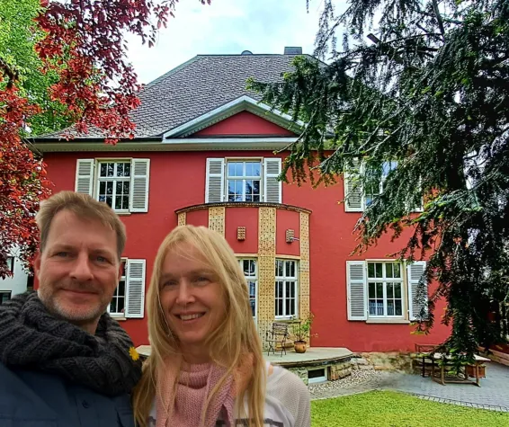 Bild: Eröffnungsfeier der Villa momentum in Worms