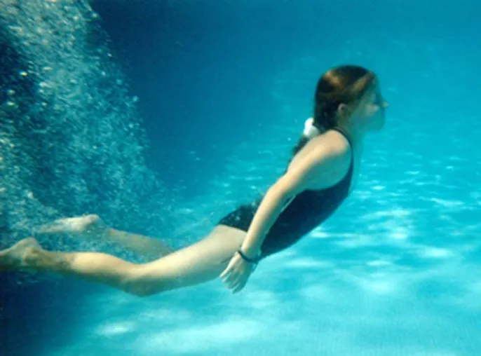 Bild: unter Wasser Ausstellung Passagen 2008