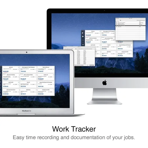 Bild: Neue Version von Work Tracker ist jetzt im Apple's Mac App Store erhältlich!