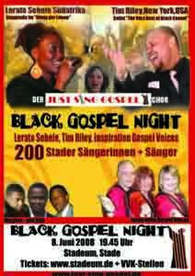 Black Gospel Night 8.6.08