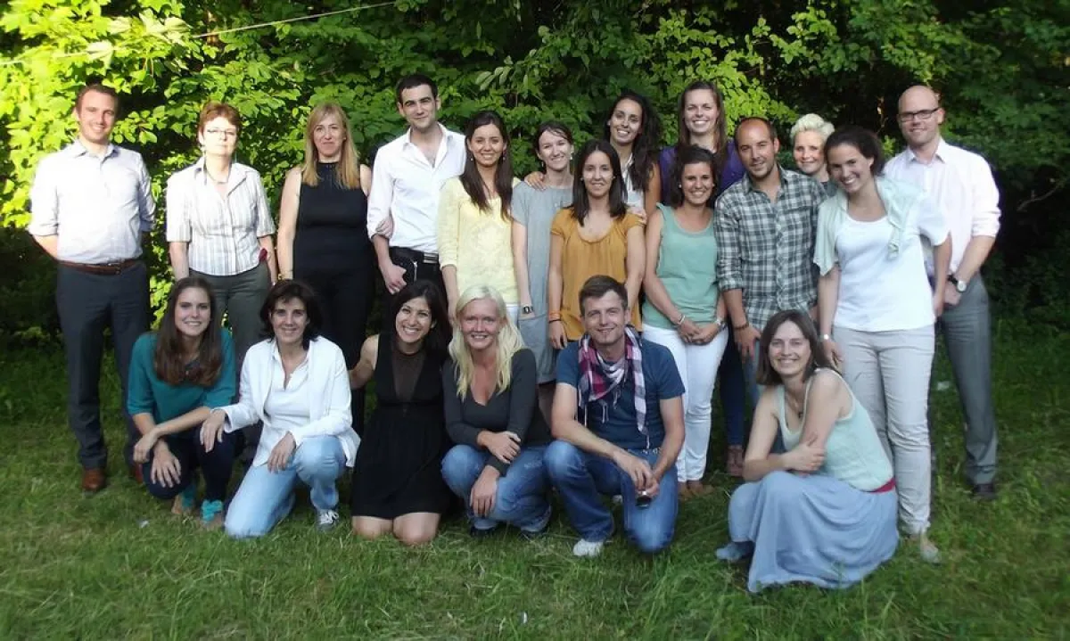 Die Neuankömmlinge und ihre deutschen Kollegen