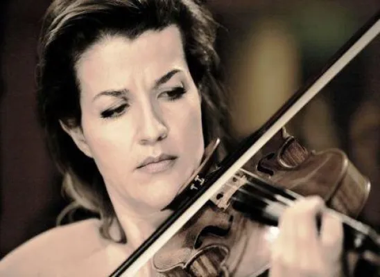 Bild: Anne-Sophie Mutter, Nigel Kennedy, das London Symphony Orchestra bei den Festspielen Mecklenburg-Vorpommern