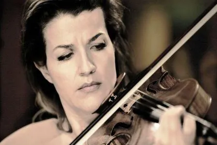 Bild: Anne-Sophie Mutter, Nigel Kennedy, das London Symphony Orchestra bei den Festspielen Mecklenburg-Vorpommern