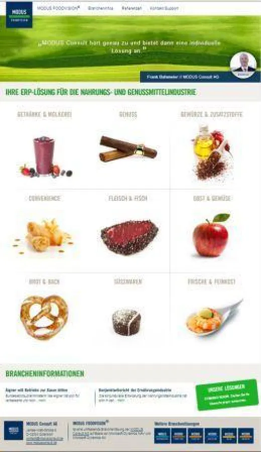 Expertenseite MODUS FOODVISION