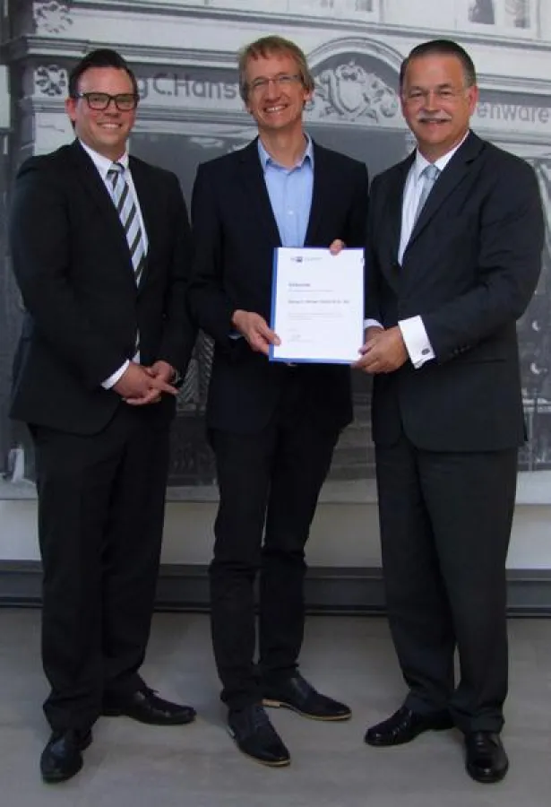 G. Schröder/Wirtschaftsakademie, J. F. Dehn/GEORG C. Hansen und Detlev Reeker/Wirtschaftsakademie