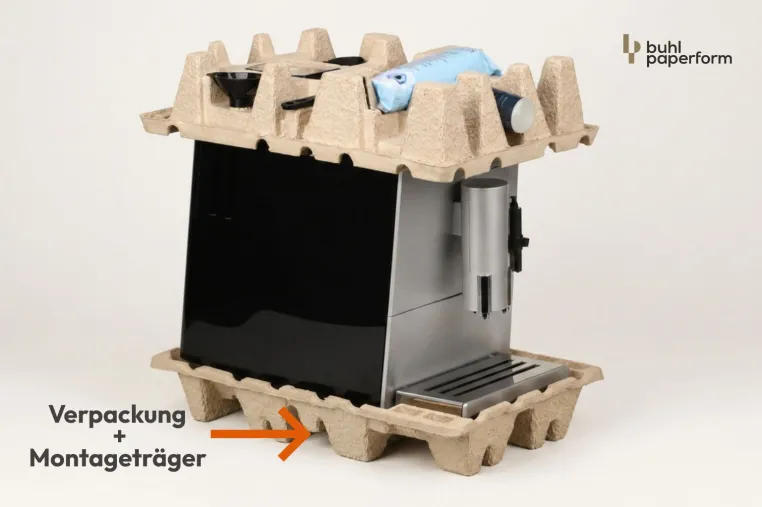 Bild: Wenn die Verpackung zum Montageträger wird