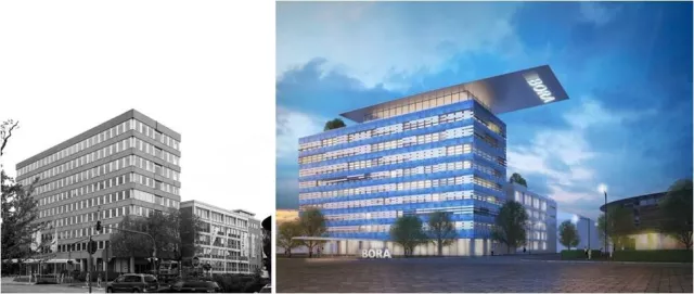 Revitalisierung statt Abriss - Eine Gebäudehülle für die Zukunft - peterlorenzateliers gewinnt Ideenwettbewerb Bild: Revitalisierung statt Abriss - Eine Gebäudehülle für die Zukunft - peterlorenzateliers gewinnt Ideenwettbewerb