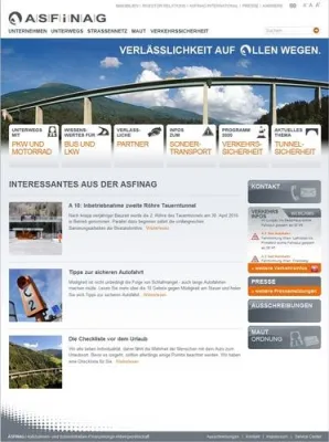 Bild: ASFINAG - Erfolgreicher Relaunch der Website