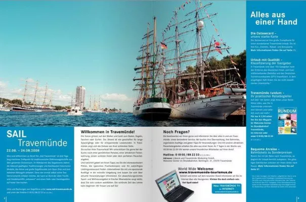 Bild: Gastgeberverzeichnis Travemümde online