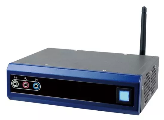 Bild: ECN-581A-QM57: Dual-DVI-Display Multimedia Box
