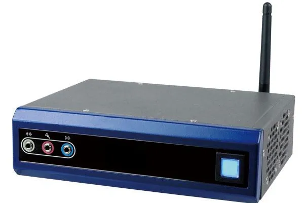 Bild: ECN-581A-QM57: Dual-DVI-Display Multimedia Box
