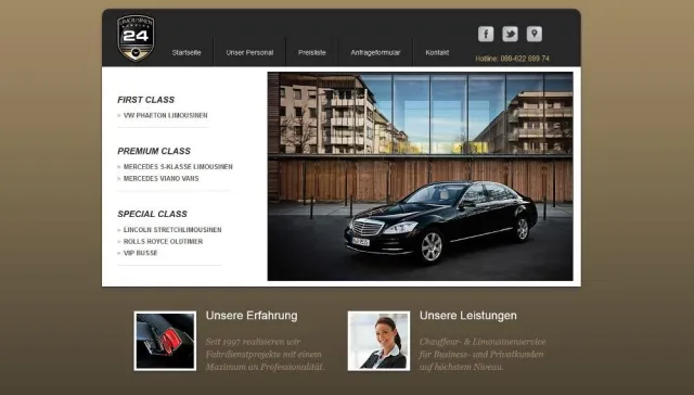 Bild: Limousines 24 e.K. wird zu Limousinenservice 24 GmbH
