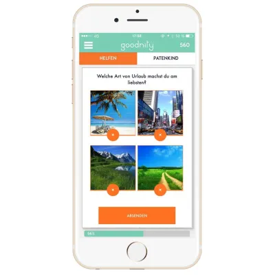 Bild: Neue App Goodnity macht Spenden einfach und ohne eigenes Geld möglich